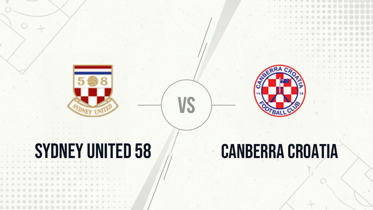 Pronostic Sydney United 58 Canberra Croatia