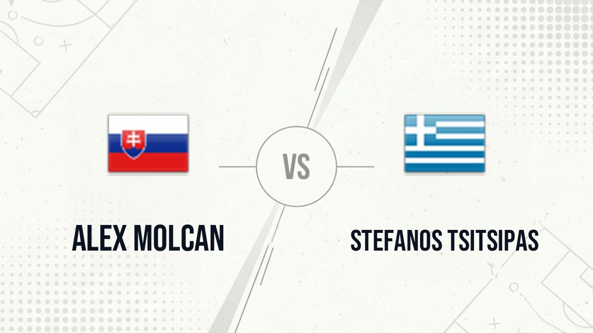 Pronostic Alex Molcan Stefanos Tsitsipas