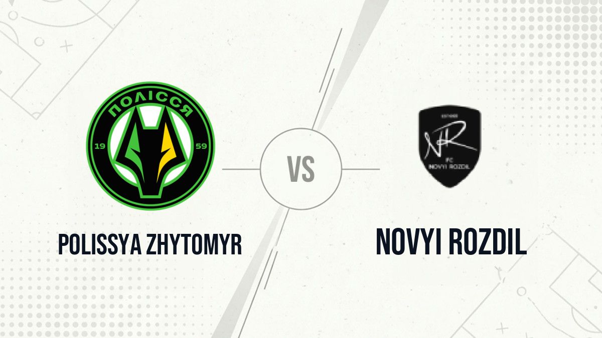 Pronostic Polissya Zhytomyr Novyi Rozdil