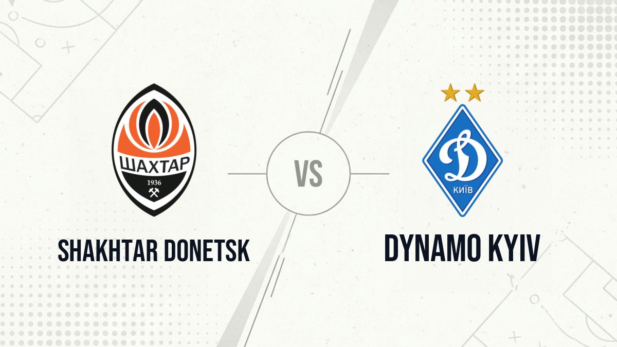 Pronostic Shakhtar Donetsk Dynamo Kyiv