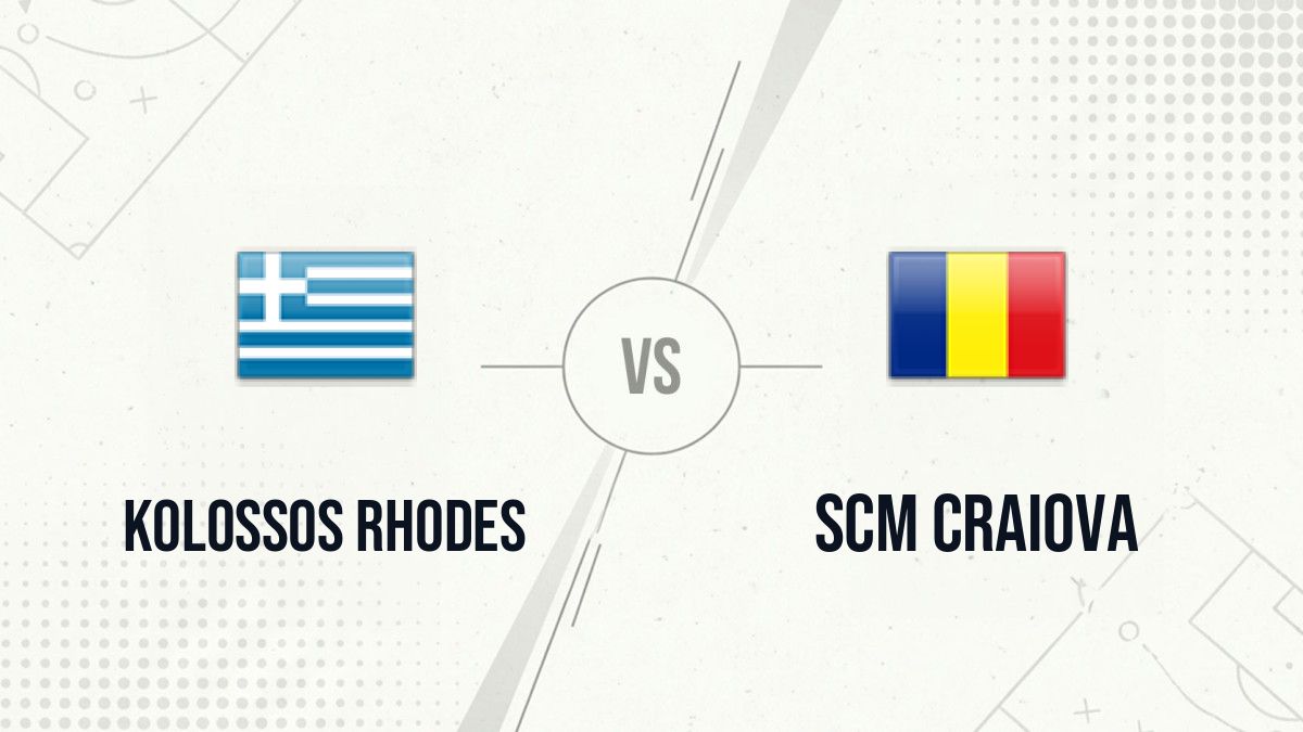 Pronostic Kolossos Rhodes SCM Craiova