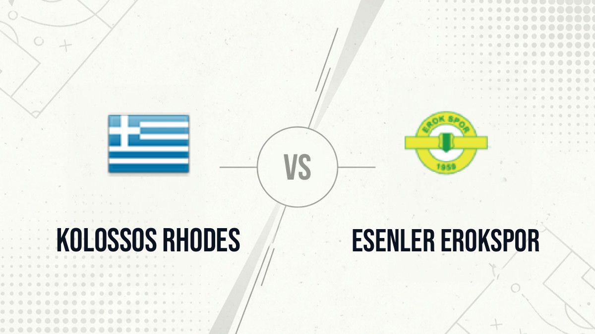 Pronostic Kolossos Rhodes Esenler Erokspor