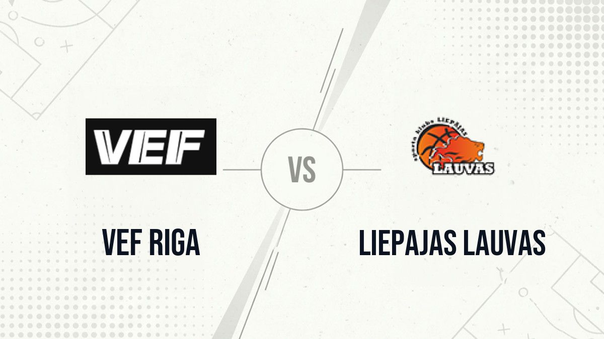 Pronostic VEF Riga Liepajas Lauvas