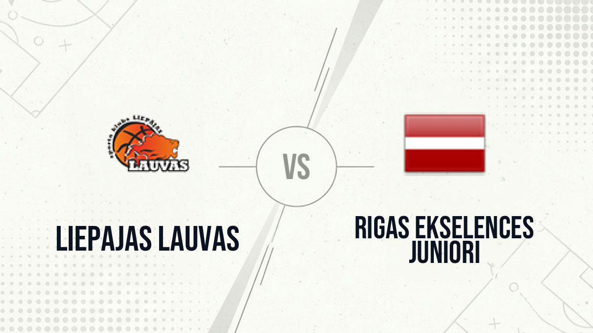 Pronostic Liepajas Lauvas Rigas Ekselences Juniori