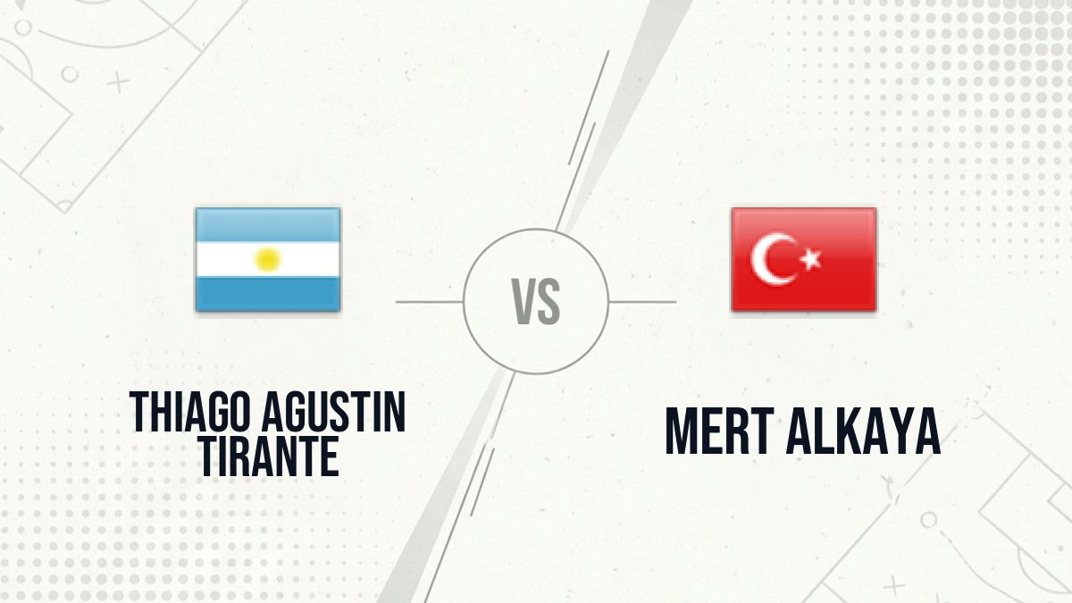 Pronostic Thiago Agustin Tirante Mert Alkaya