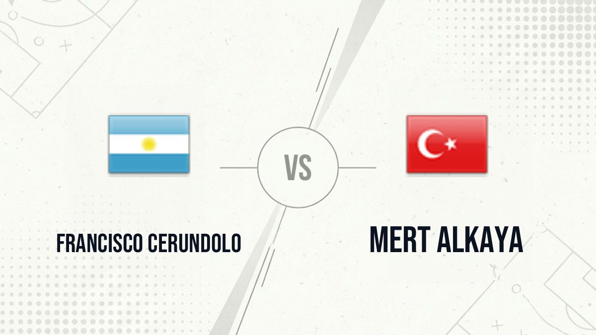 Pronostic Francisco Cerundolo Mert Alkaya
