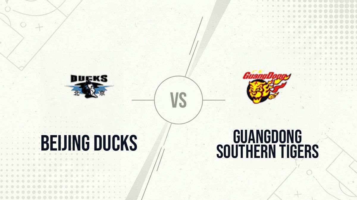 Pronostic Beijing Ducks Guangdong Southern Tigers