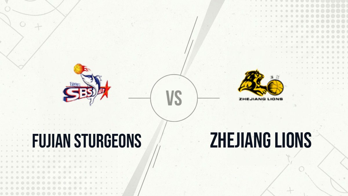 Pronostic Fujian Sturgeons Zhejiang Lions