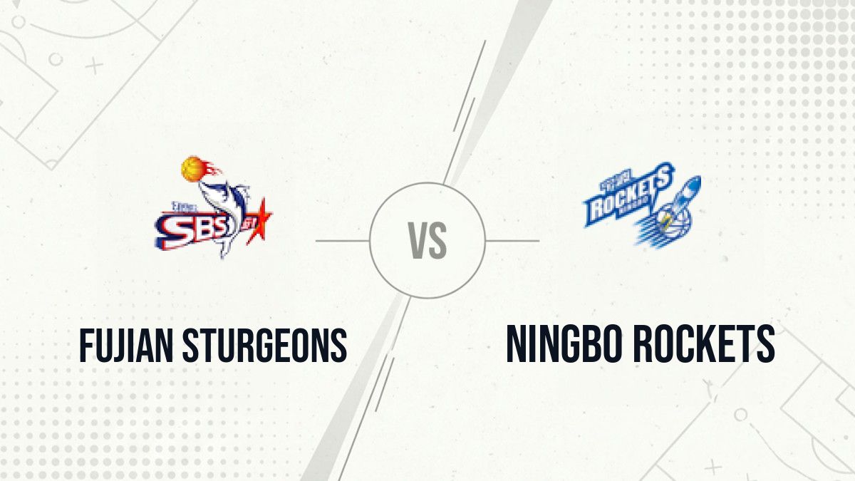 Pronostic Fujian Sturgeons Ningbo Rockets