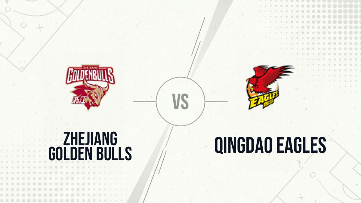 Pronostic Zhejiang Golden Bulls Qingdao Eagles