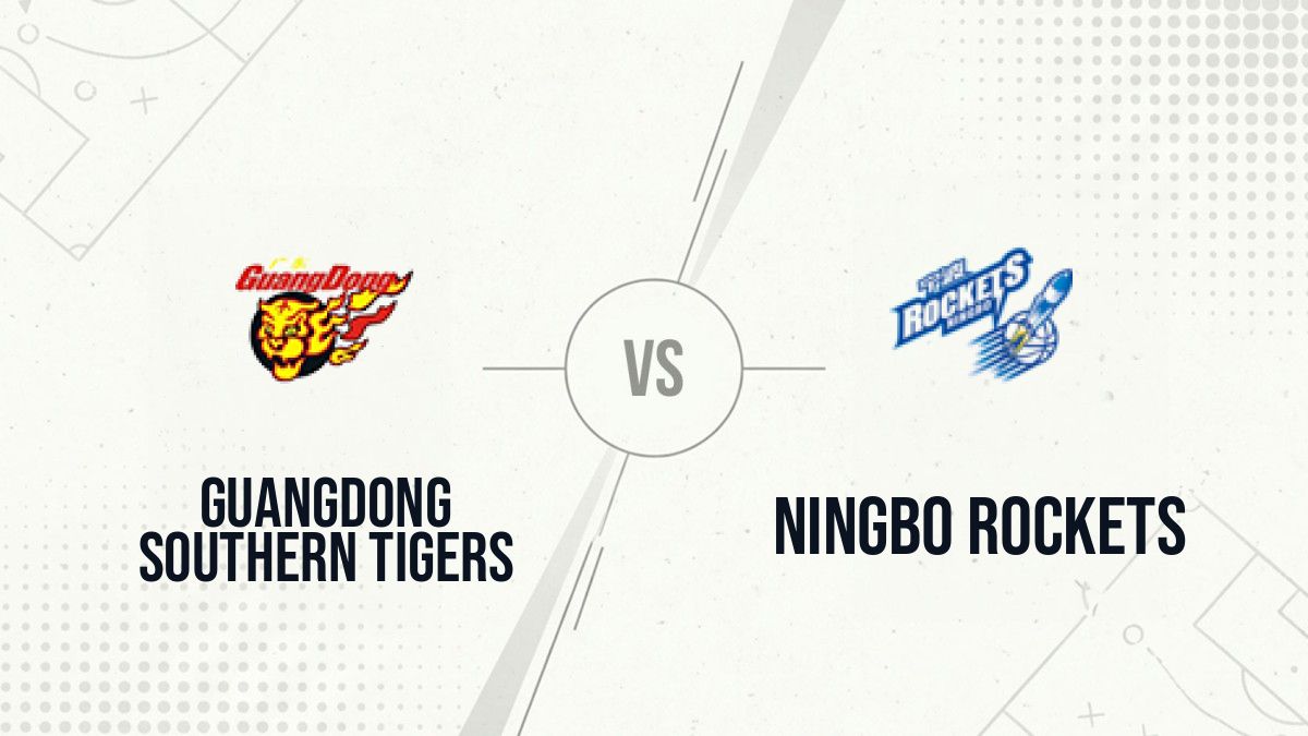 Pronostic Guangdong Southern Tigers Ningbo Rockets