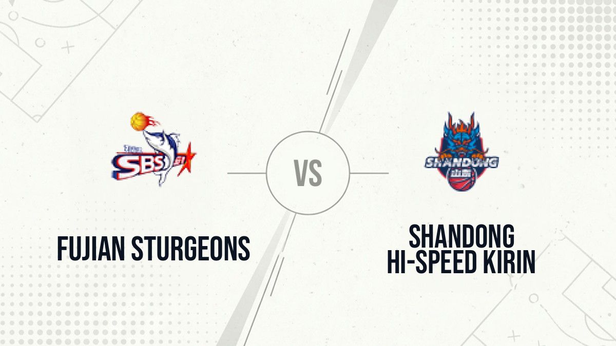 Pronostic Fujian Sturgeons Shandong Hi-Speed Kirin