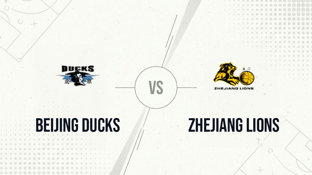 Pronostic Beijing Ducks Zhejiang Lions