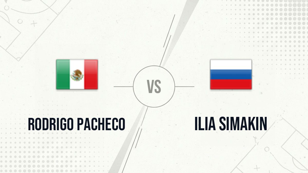 Pronostic Rodrigo Pacheco Ilia Simakin