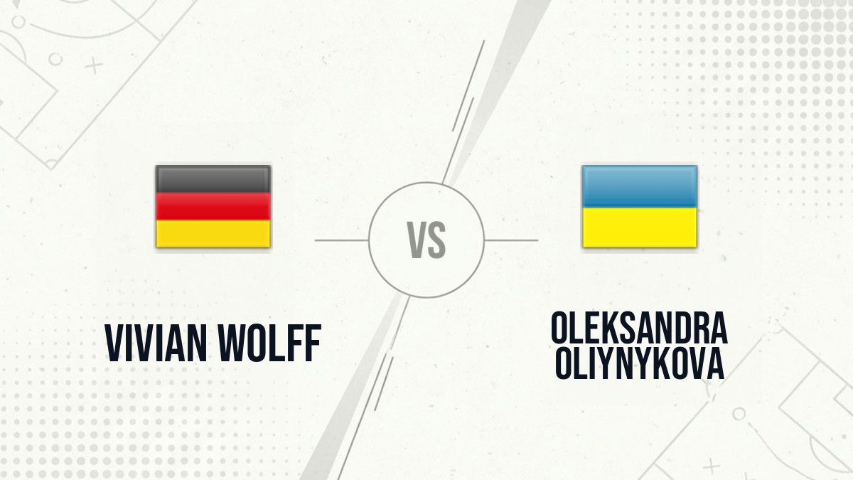 Pronostic Vivian Wolff Oleksandra Oliynykova