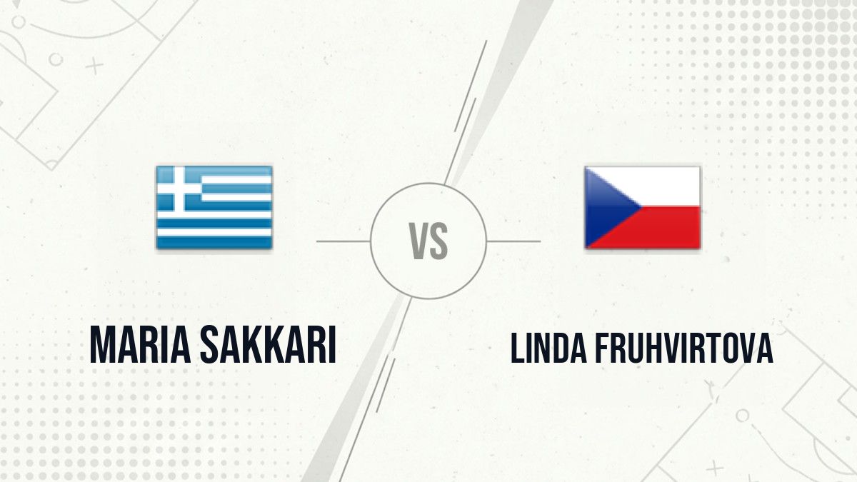 Pronostic Maria Sakkari Linda Fruhvirtova