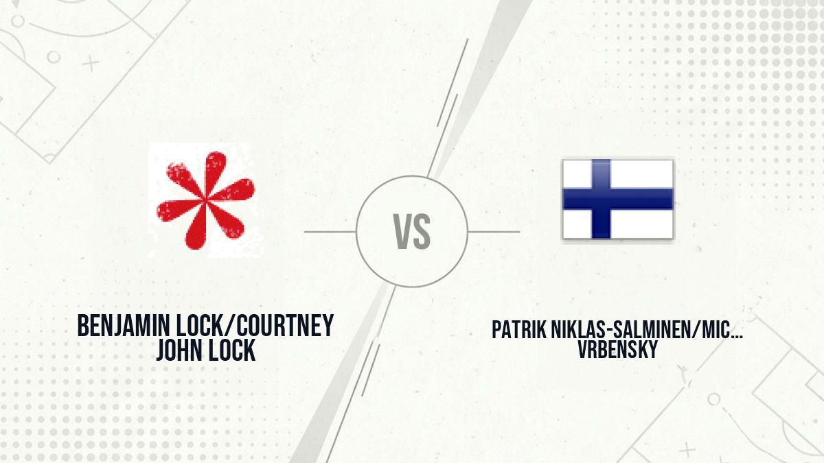 Pronostic Benjamin Lock/Courtney John Lock Patrik Niklas-Salminen/Michael Vrbensky