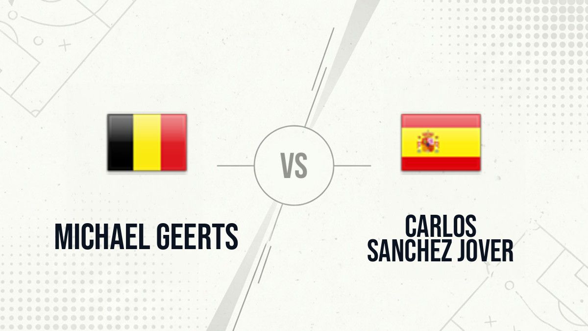 Pronostic Michael Geerts Carlos Sanchez Jover