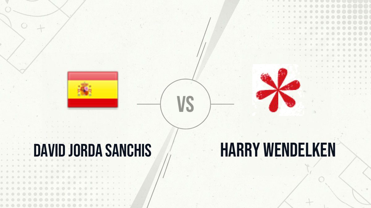 Pronostic David Jorda Sanchis Harry Wendelken