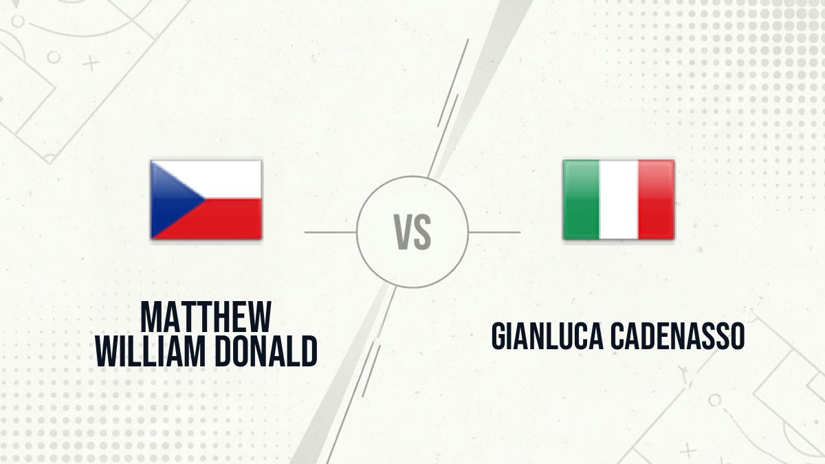 Pronostic Matthew William Donald Gianluca Cadenasso
