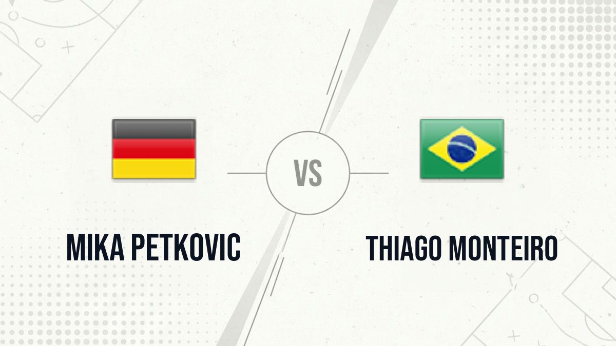Pronostic Mika Petkovic Thiago Monteiro