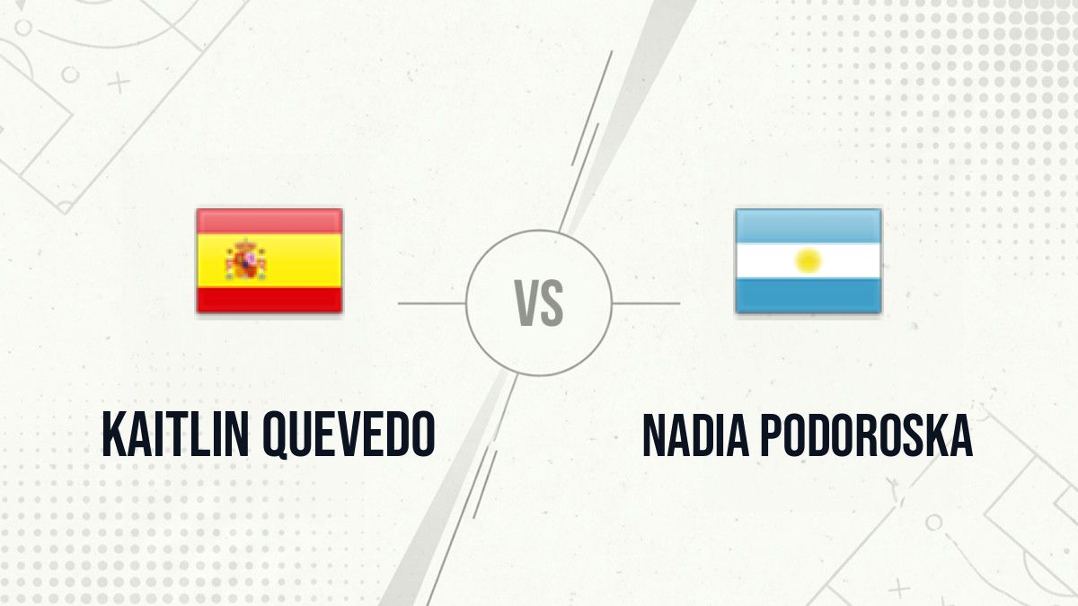 Pronostic Kaitlin Quevedo Nadia Podoroska