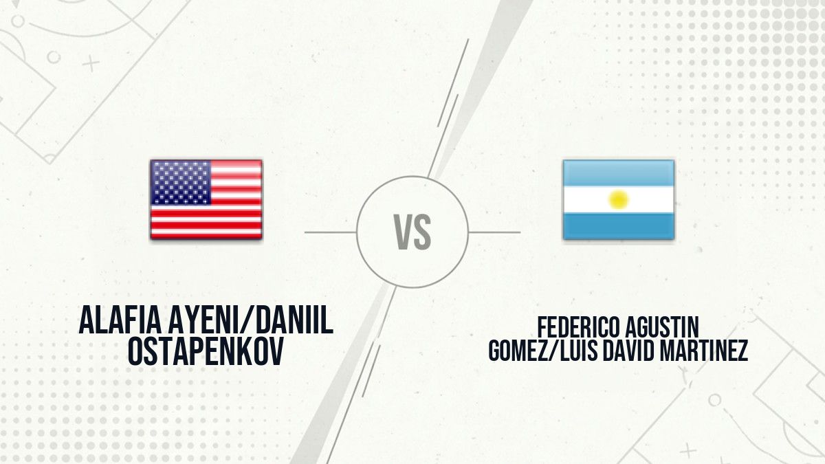Pronostic Alafia Ayeni/Daniil Ostapenkov Federico Agustin Gomez/Luis David Martinez
