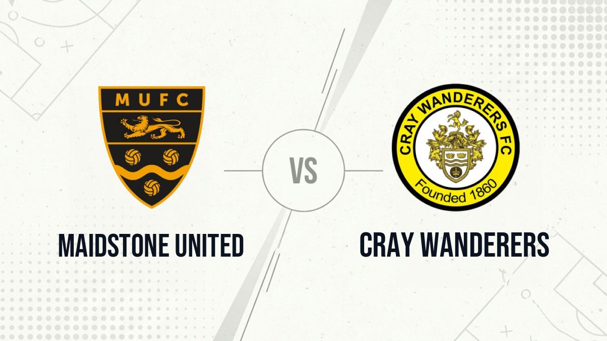 Pronostic Maidstone United Cray Wanderers