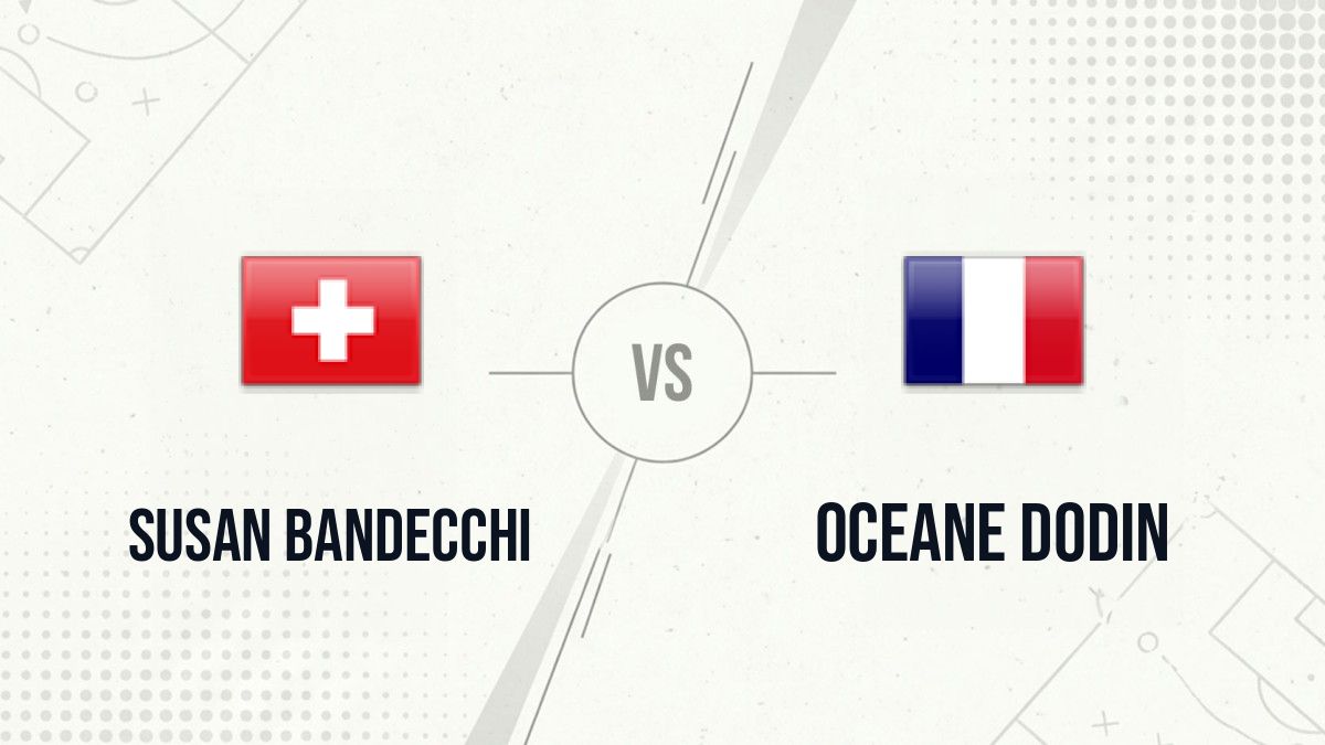 Pronostic Susan Bandecchi Oceane Dodin