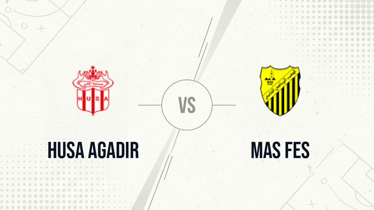 Pronostic HUSA Agadir MAS Fes