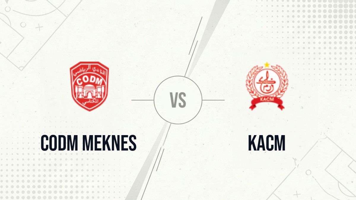 Pronostic CODM Meknes KACM