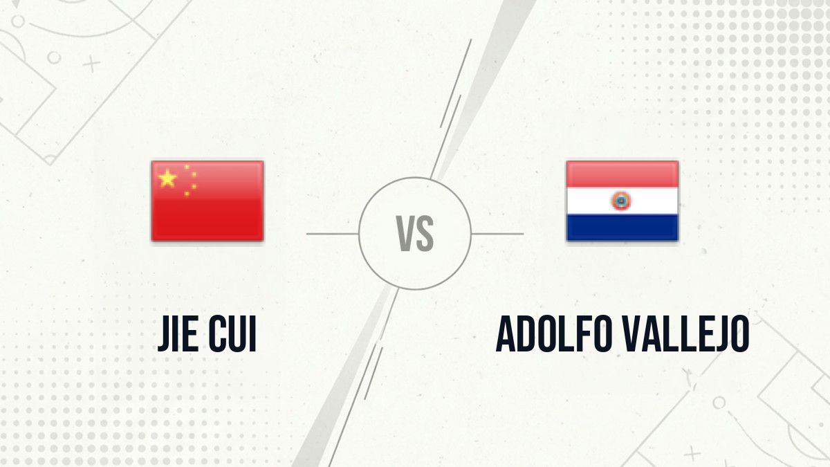 Pronostic Jie Cui Adolfo Vallejo