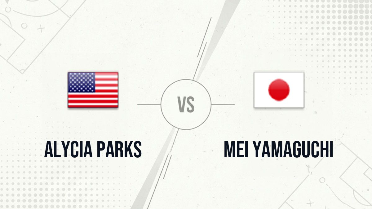 Pronostic Alycia Parks Mei Yamaguchi