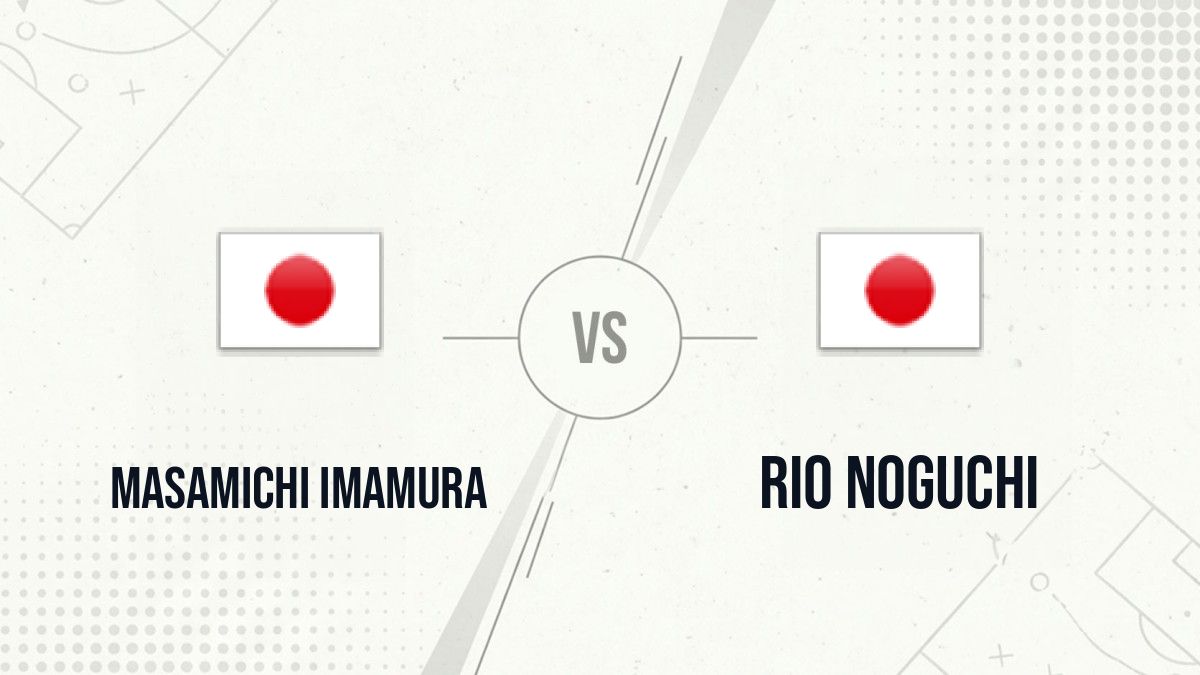 Pronostic Masamichi Imamura Rio Noguchi