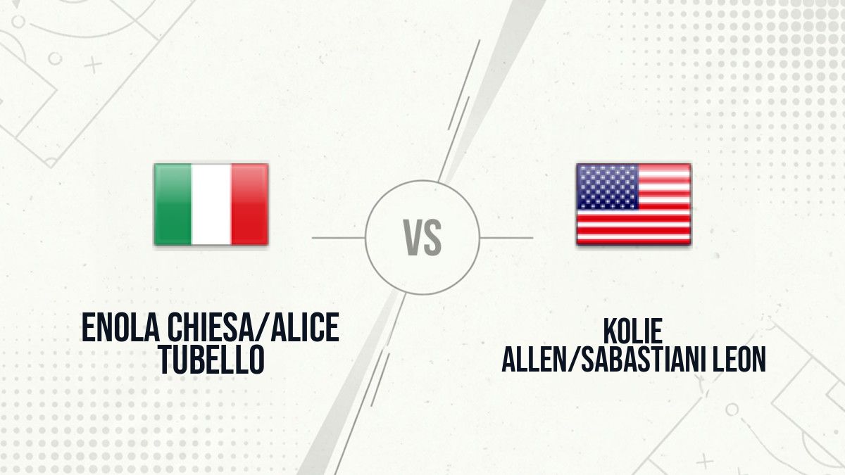 Pronostic Enola Chiesa/Alice Tubello Kolie Allen/Sabastiani Leon
