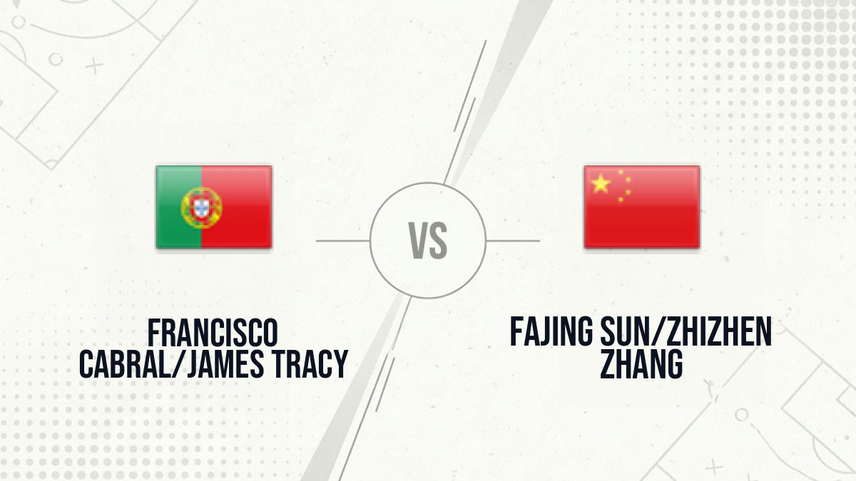 Pronostic Francisco Cabral/James Tracy Fajing Sun/Zhizhen Zhang