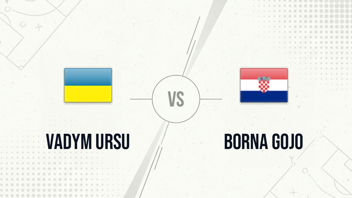 Pronostic Vadym Ursu Borna Gojo