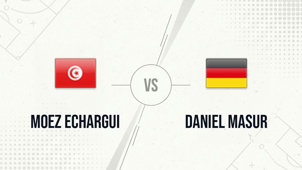 Pronostic Moez Echargui Daniel Masur