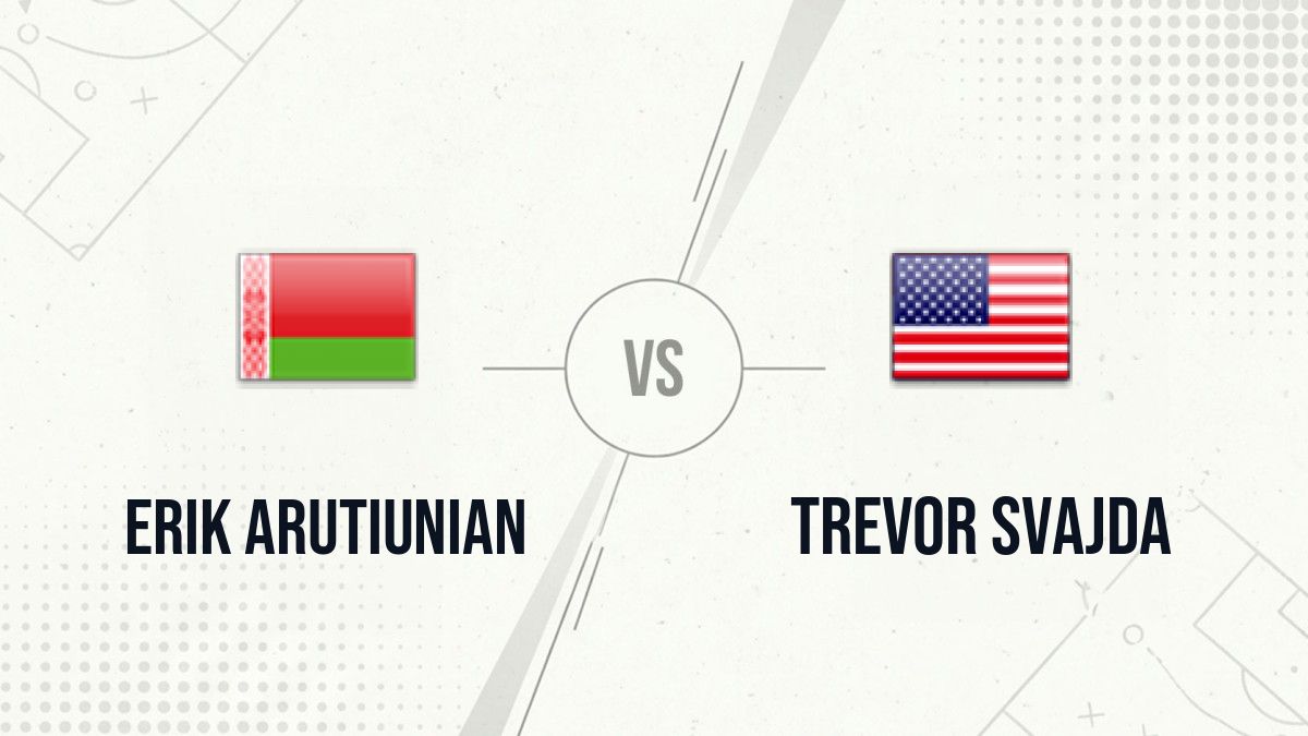 Pronostic Erik Arutiunian Trevor Svajda