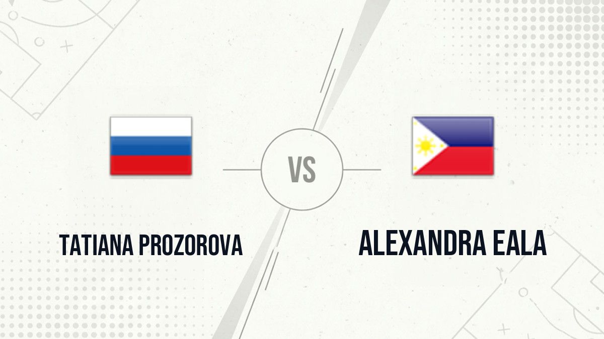 Pronostic Tatiana Prozorova Alexandra Eala