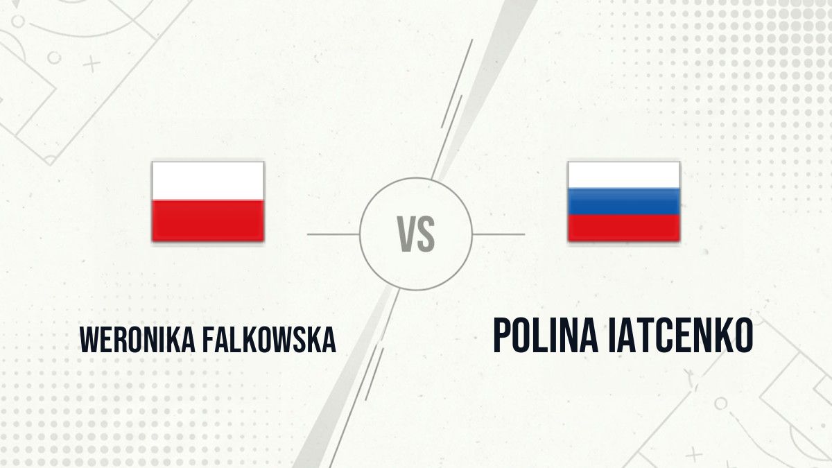 Pronostic Weronika Falkowska Polina Iatcenko