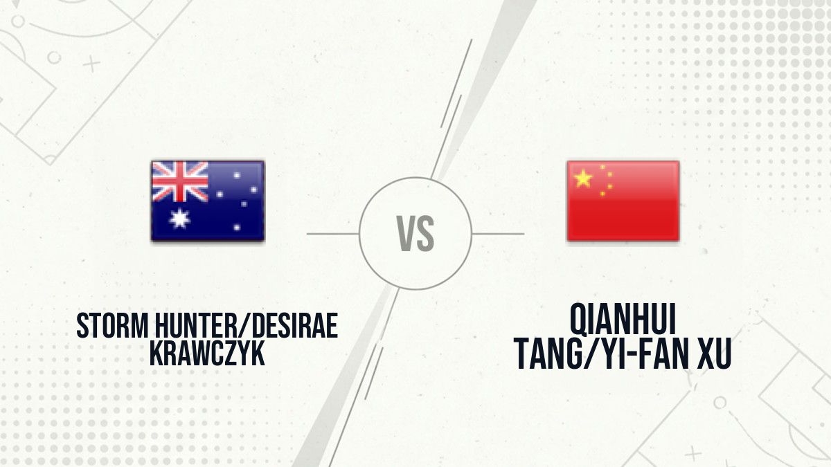 Pronostic Storm Hunter/Desirae Krawczyk Qianhui Tang/Yi-Fan Xu