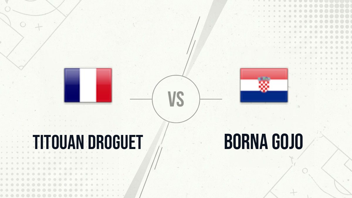Pronostic Titouan Droguet Borna Gojo