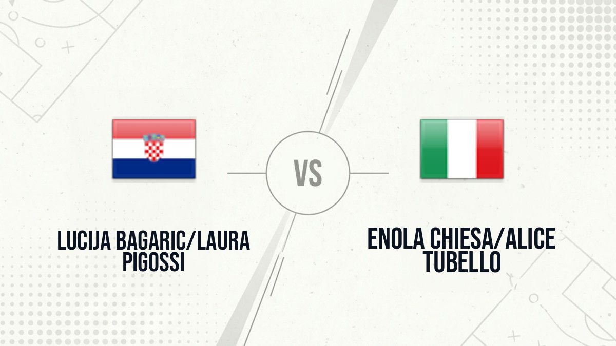 Pronostic Lucija Bagaric/Laura Pigossi Enola Chiesa/Alice Tubello