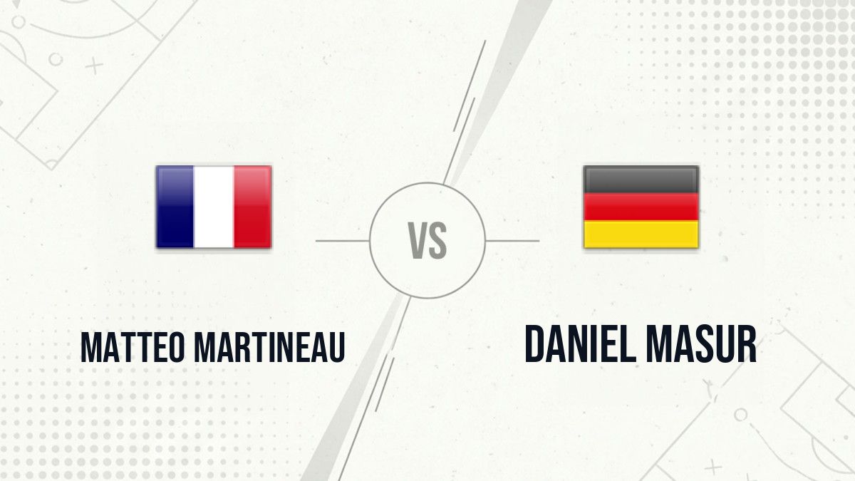 Pronostic Matteo Martineau Daniel Masur