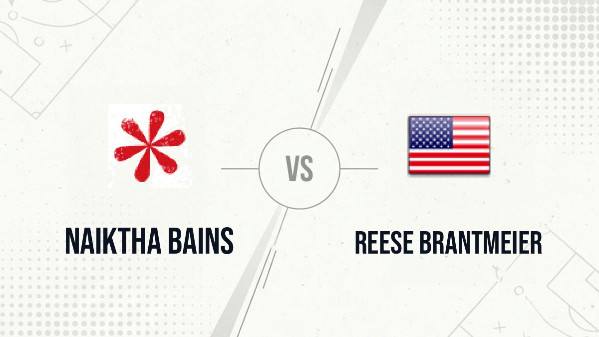 Pronostic Naiktha Bains Reese Brantmeier