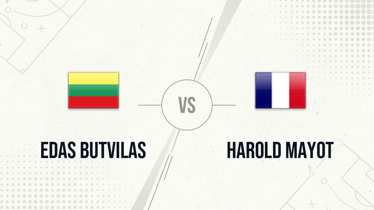 Pronostic Edas Butvilas Harold Mayot