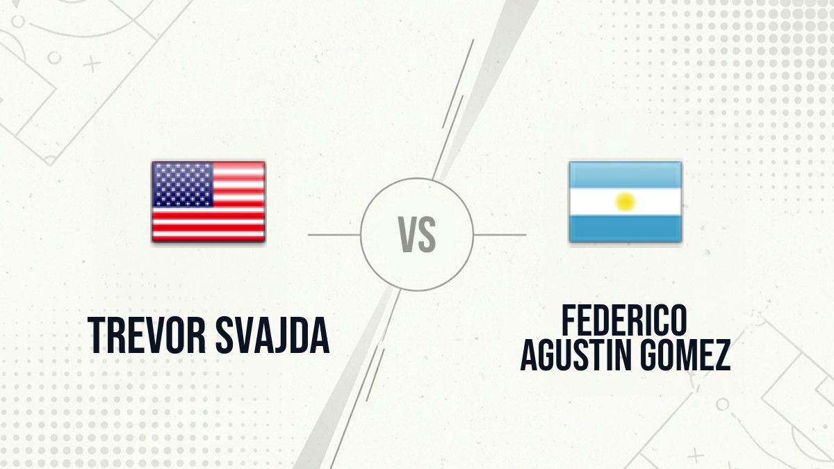 Pronostic Trevor Svajda Federico Agustin Gomez