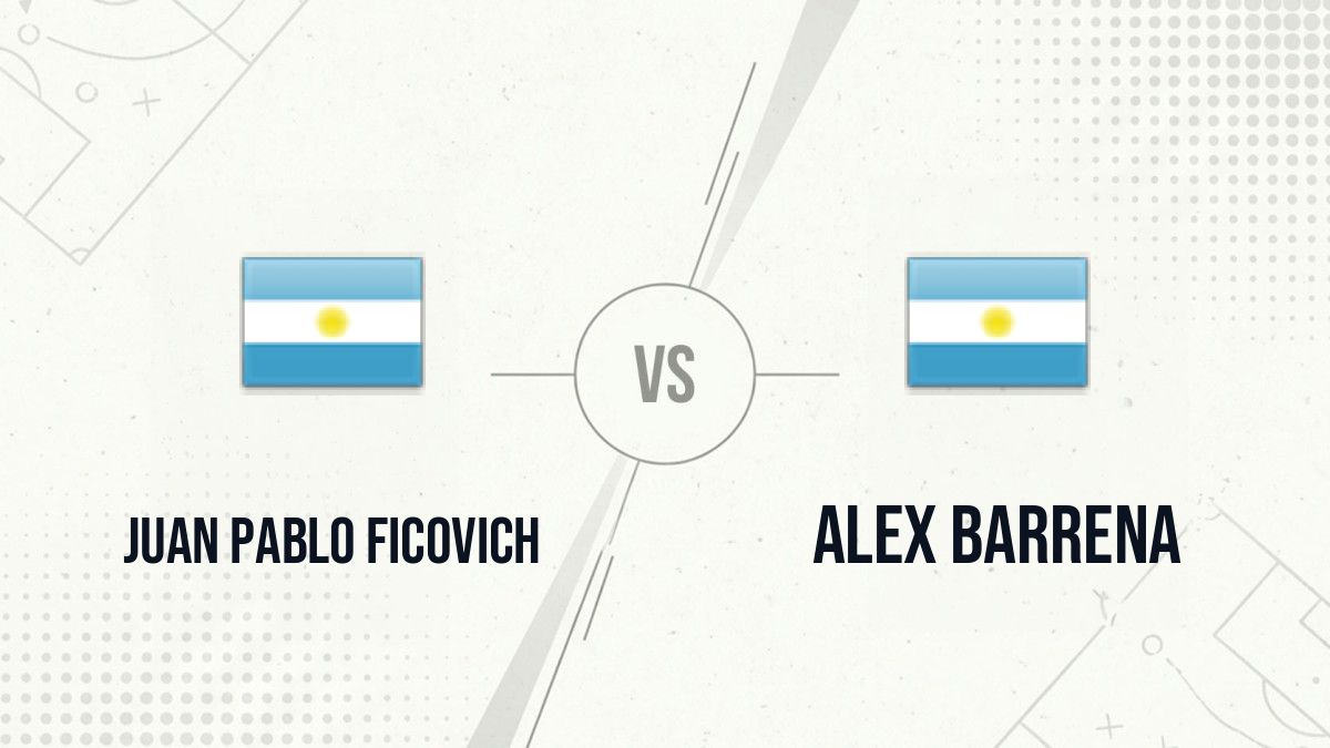 Pronostic Juan Pablo Ficovich Alex Barrena