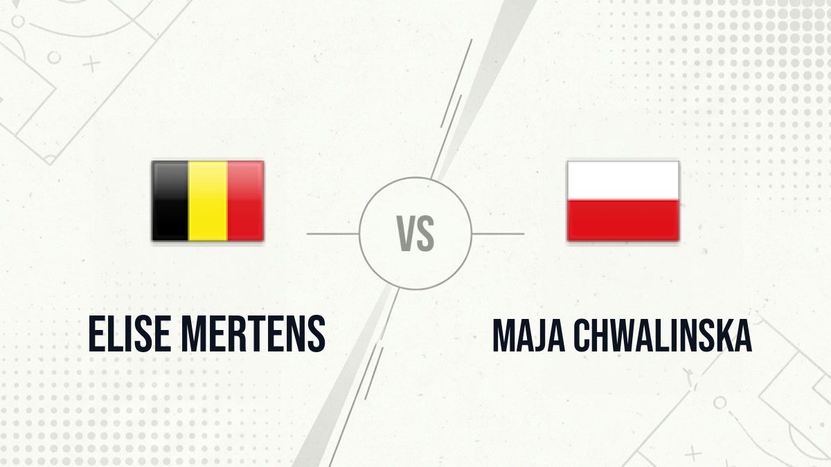 Pronostic Elise Mertens Maja Chwalinska